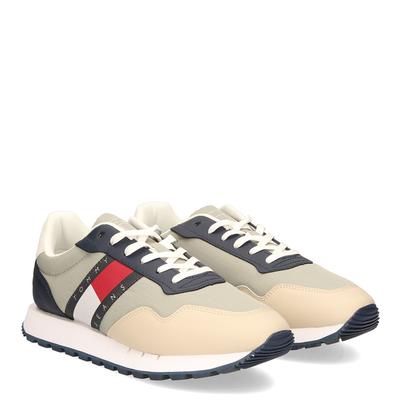 Cream Tommy Retro Runner Trainers
