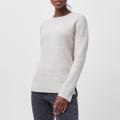 Oatmeal Ribbed Jumper