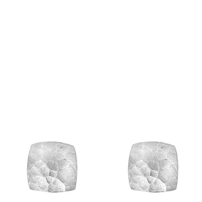 Silver Small Flat Square Nomad Studs