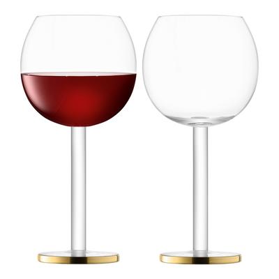 Set of 2 Luca Wine Goblet 320ml Gold