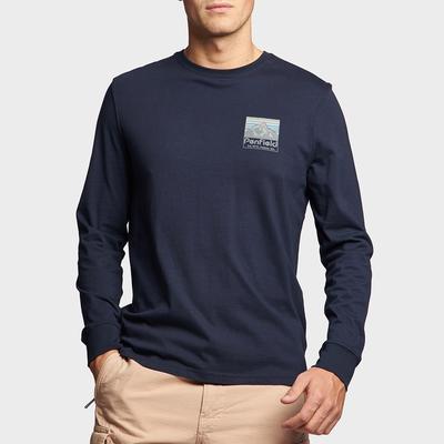 Navy Back Graphic T-Shirt
