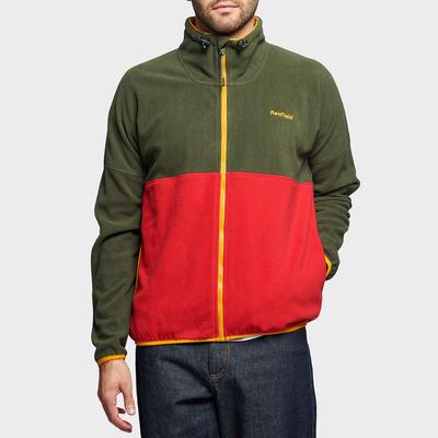 Red Polar Colour Block Fleece