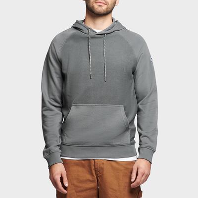 Grey P Bear Reverse Loopback Hoodie