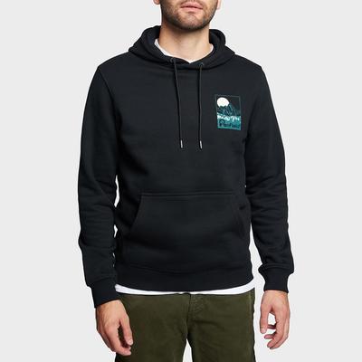 North face embroidered box logo hoodie store