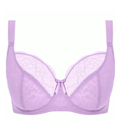 Purple Fancies Balcony Bra