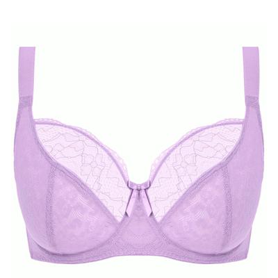 Purple Fancies Balcony Bra