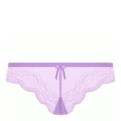 Purple Fancies Thong Brazilian