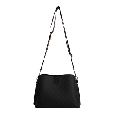 Black/Grey Shoulder Bag