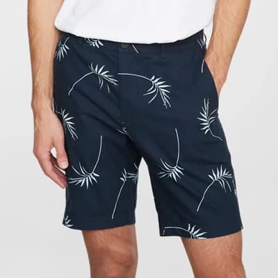 Navy Willow Leaf Griffith Short