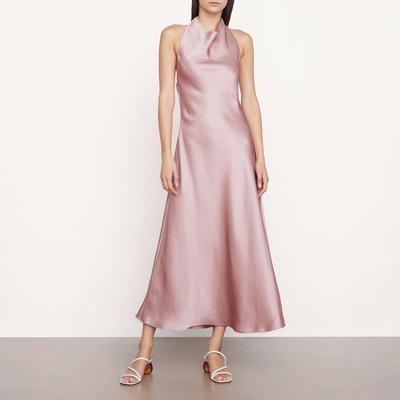 Pink Halter Neck Dress