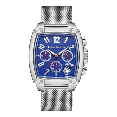 Men's Mann Egerton Limited Edition Watch In Steel Blue