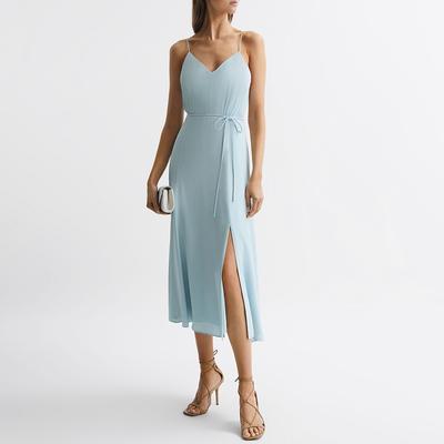 Blue Penny Strappy Midi Dress