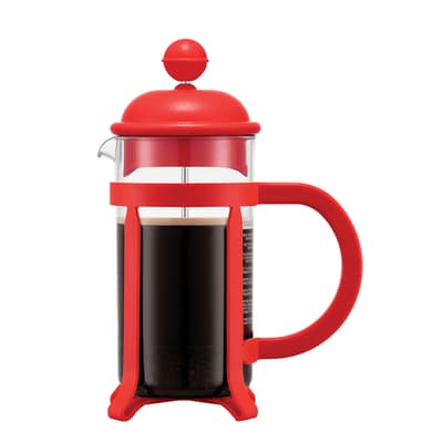 Bean 3 Cup French Press Coffee Maker 0.35l