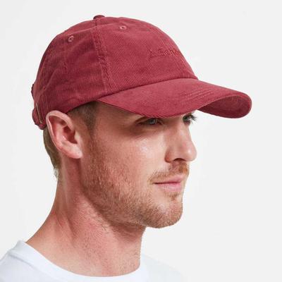 Red Haddon Cotton Cord Cap