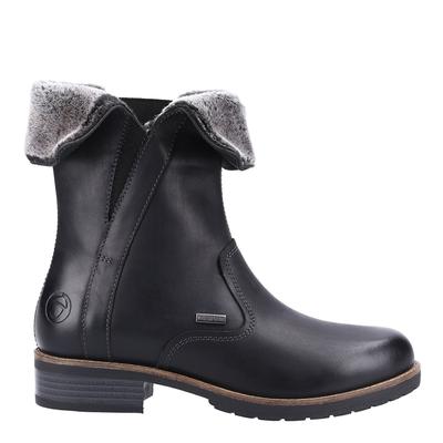 Black Dursley Fleece Lined Boots