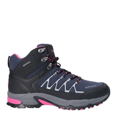 Navy Abbeydale Hiking Boots