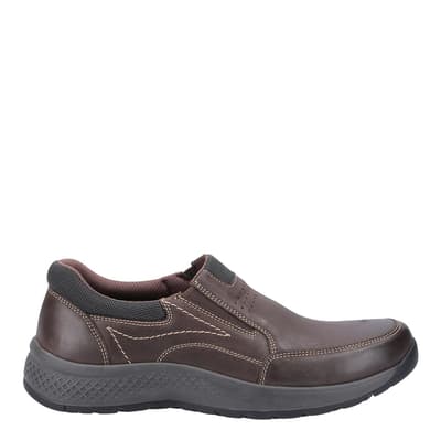 Brown Churchill Leather Casual Shoes