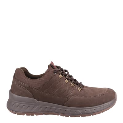 Brown Londford Leather Casual Shoes