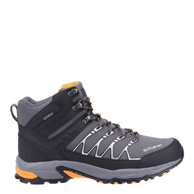 Grey Abberdale Mid Waterproof Hiking Boots