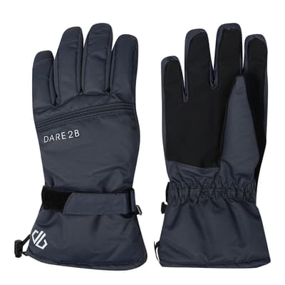 Dark Grey Worthy Waterproof Ski Gloves