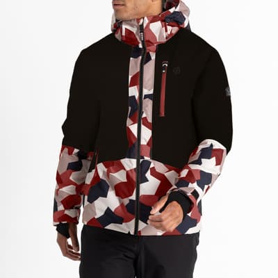 Red/Black Waterproof Edge Ski Jacket