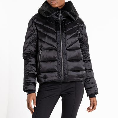 Black Shine Suppression Padded Jacket