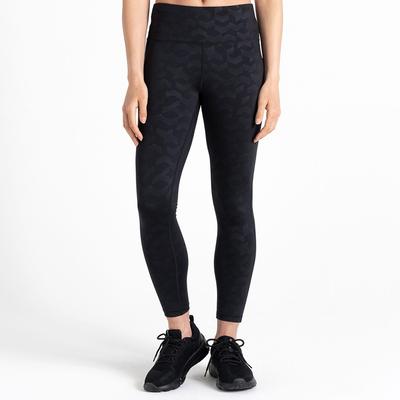 Black Chevron Print Influential Gym Leggings