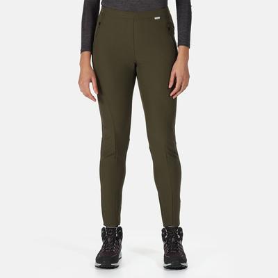 Khaki Pentre Stretch Walking Trousers