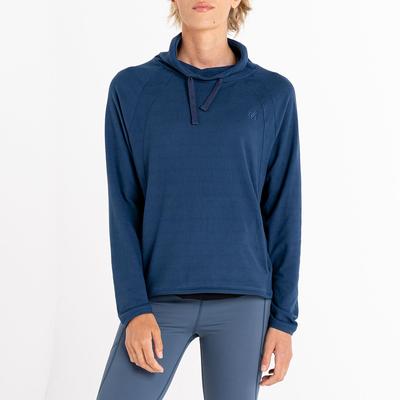 Navy Glide High Neck Sweater