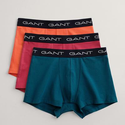 Blue 3 Pack Cotton Blend Boxers