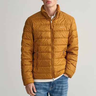 Mustard Lightly Quilted Jacket