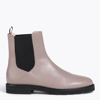 Brown Leather Dylan Chelsea Boot