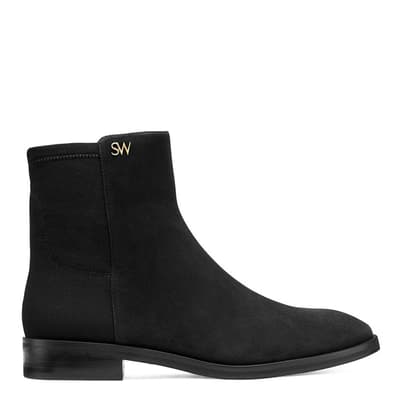 Black Suede Kye Ankle Boot