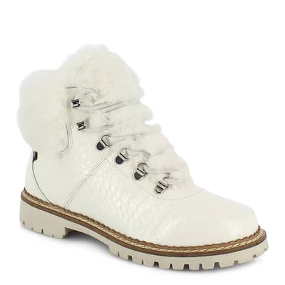 White Vicky Boot
