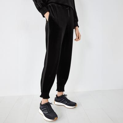 Black Piper Velvet Joggers 