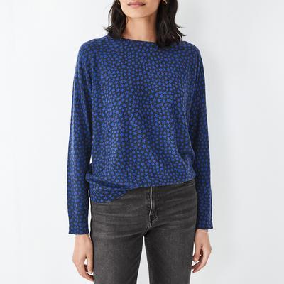 Blue Malin Wool Blend Jumper