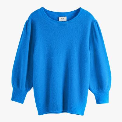 Blue Hattie Wool Blend Jumper