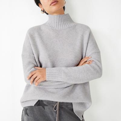 Grey Mila Cashmere Jumper 
