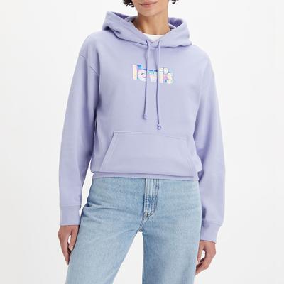 Grey Graphic Standard Cotton Hoodie