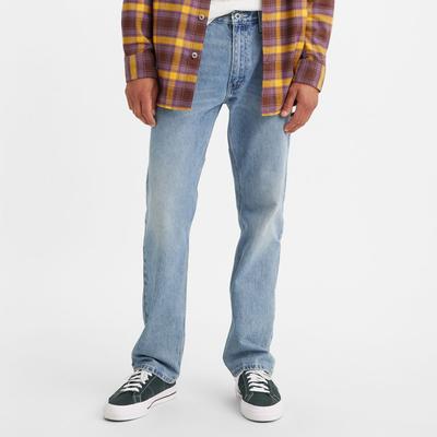 Blue Silvertab Straight Jeans