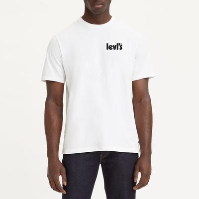 White Relaxed Fit Cotton T-Shirt