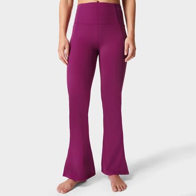 Pink Super Soft Flare 30 Inch Yoga Trousers