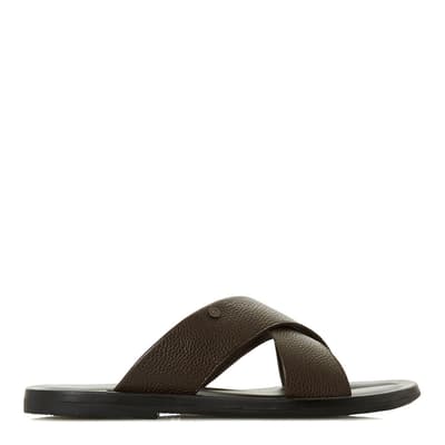 Brown Frankss Leather Sandals