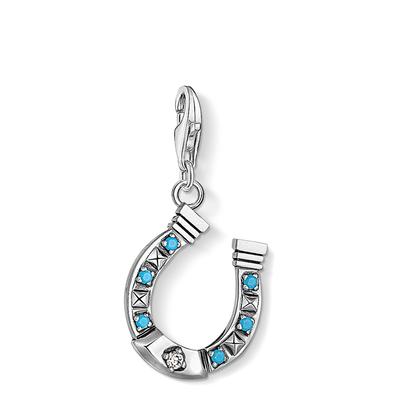 925 Silver Horseshoe Pendant