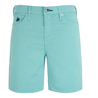 Blue Falicon Bermuda Shorts