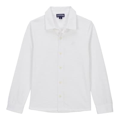 White Gauthier Cotton Shirt