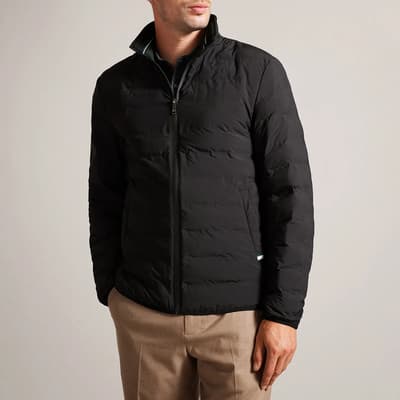 Black Welded Nylon Liner Jacket