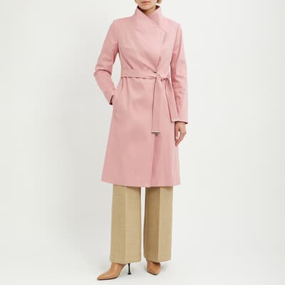 Pink Rosina Trench Coat