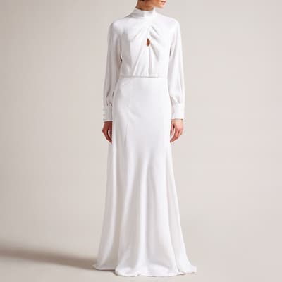 White Mayrose Maxi Dress 
