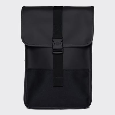 Black Unisex Waterproof Buckle Backpack Mini